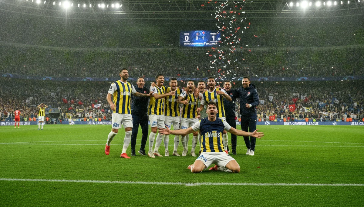 Sarı Lacivertlilerin Devler Ligi Özlemi Lyon’da Son Buldu