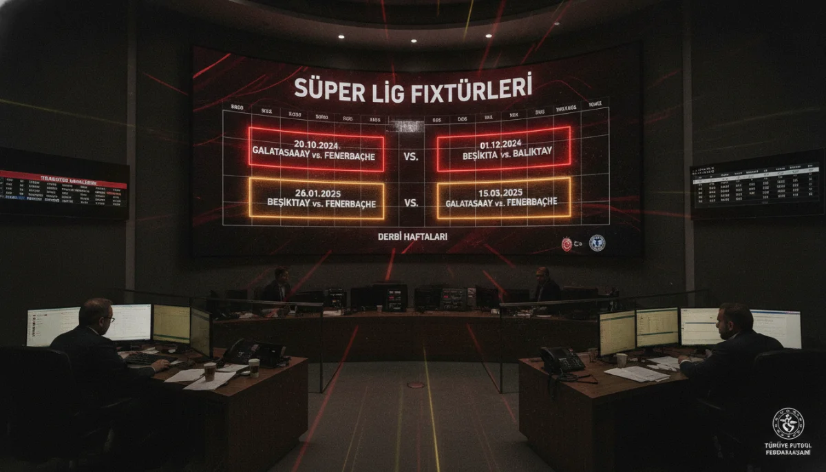 Süper Lig’de Dev Randevular: TFF 10 Haftalık Derbi Takvimini Belirledi
