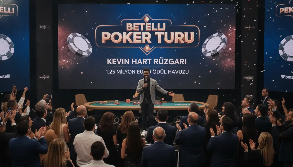 Betelli’de Kevin Hart Rüzgarı: 1.25 Milyon Euro Ödül Havuzu